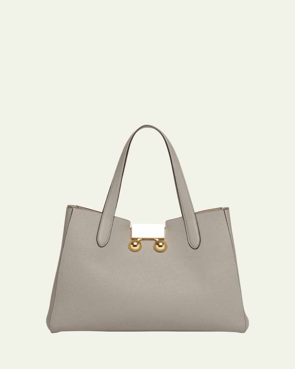 Trunkaroo Small Calfskin Tote Bag